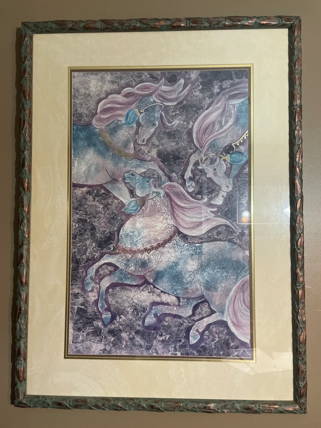Framed Horse Art