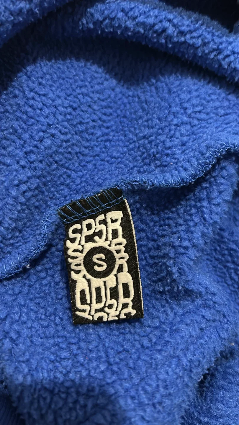 SP5DER Blue Hoodie - Size Small image indicator(4)