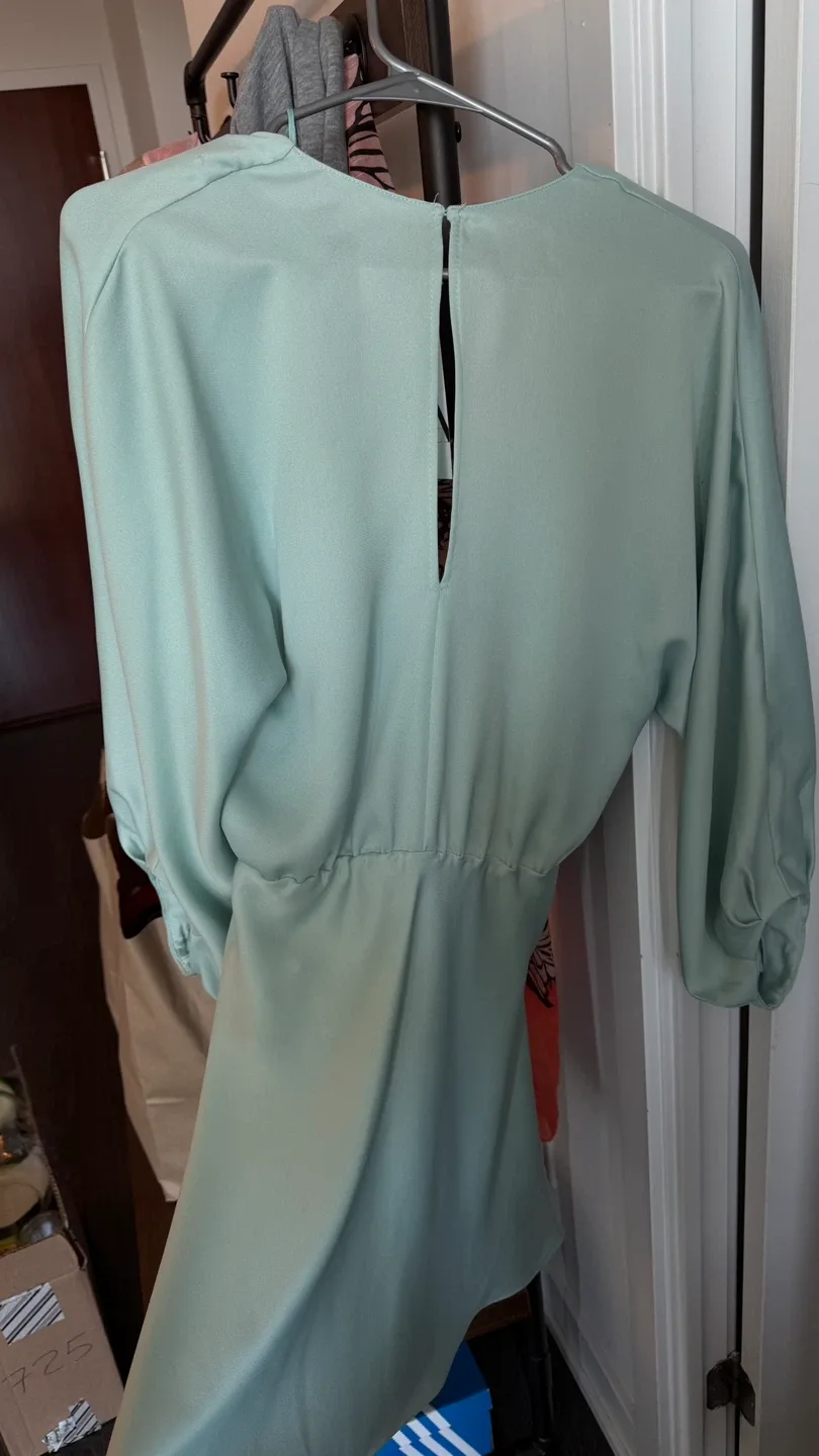 New! Zara Knotted Mini Dress - Size M image indicator(2)