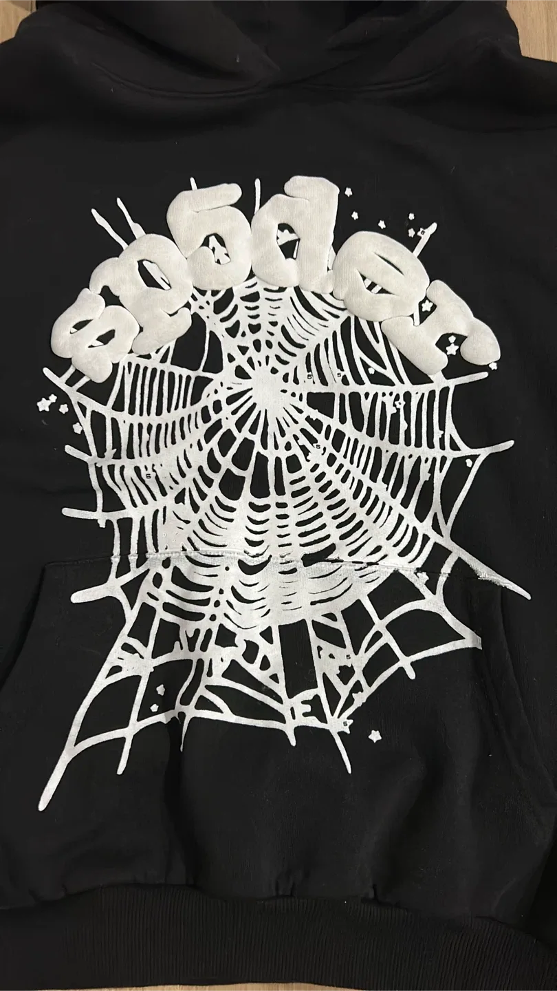 Sp5der Black Hoodie - Size S image indicator(2)