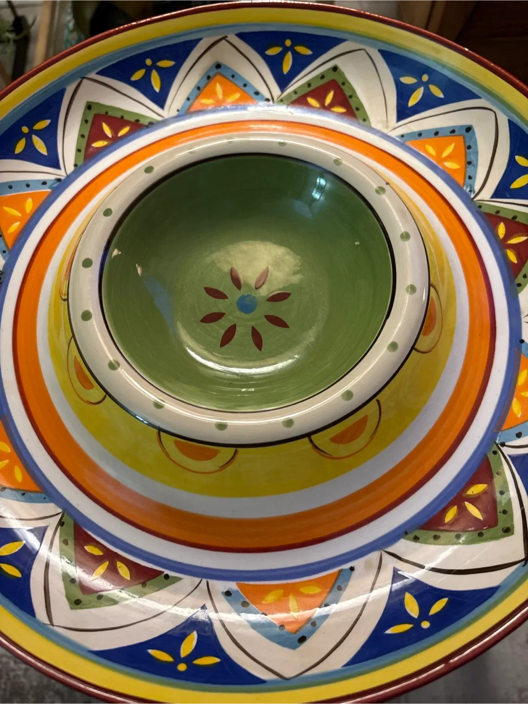 #cleanout  Decorative Serving Bowl Set image indicator(2)