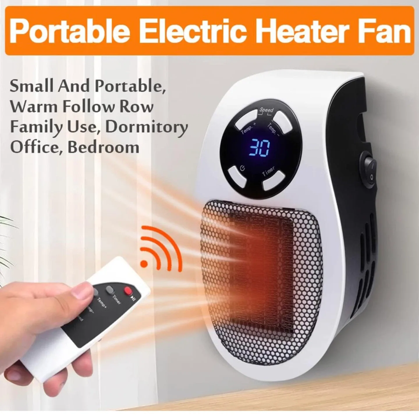 GiveBest Personal Electric Ceramic Heater - New! image indicator(3)