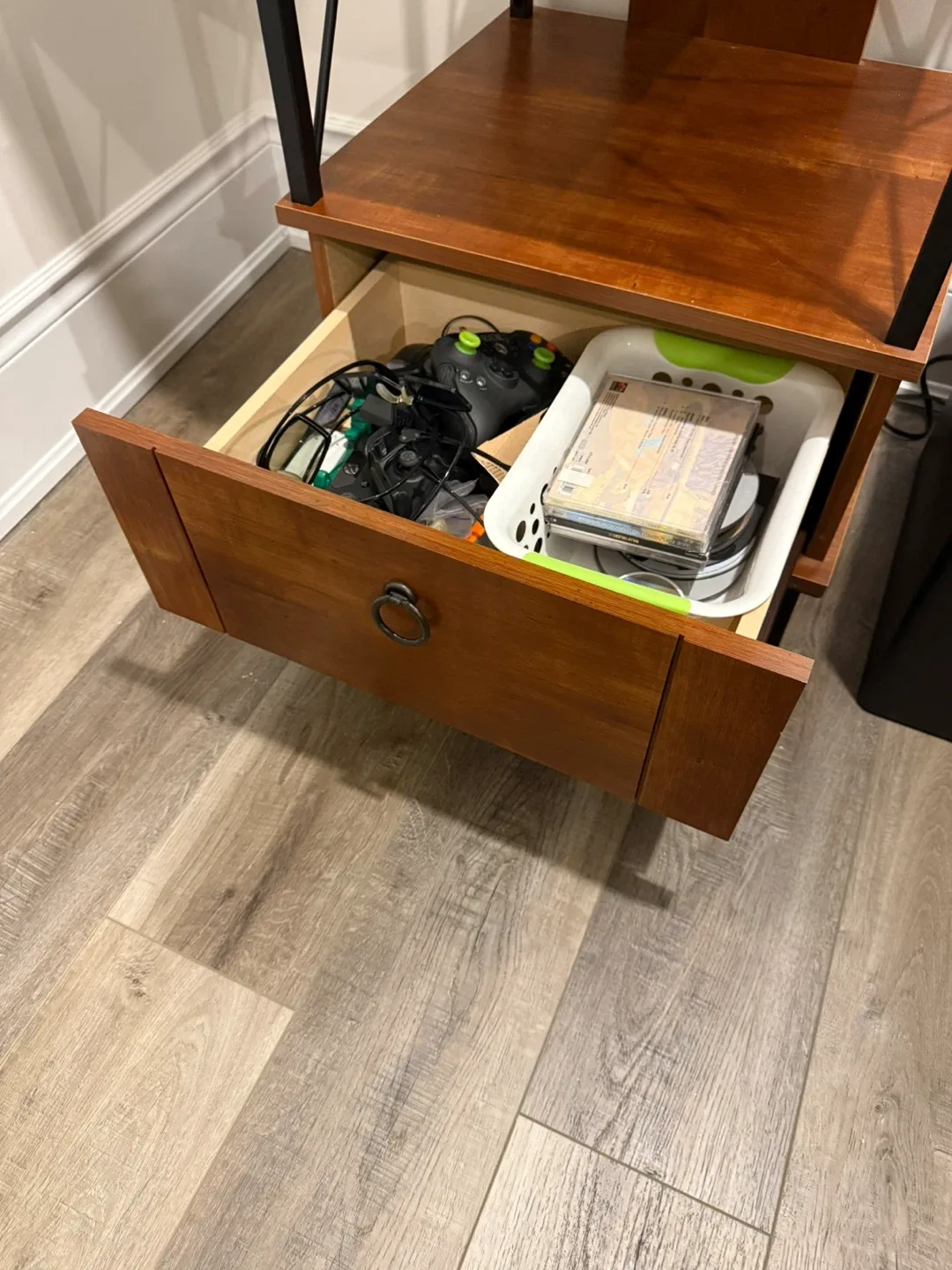 4-Tier AV Media Stand with Drawer image indicator(2)