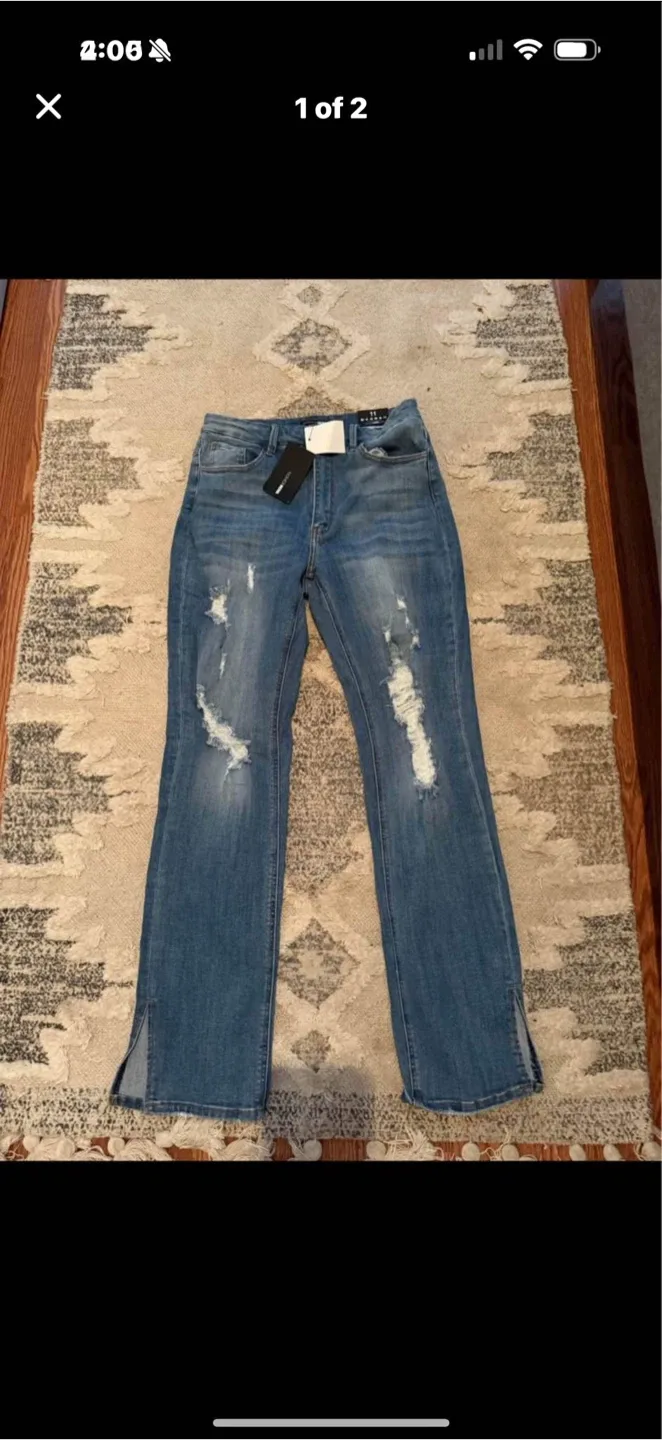 Fashion Nova Killing 'Em Kindly High Rise Jeans - Size 11