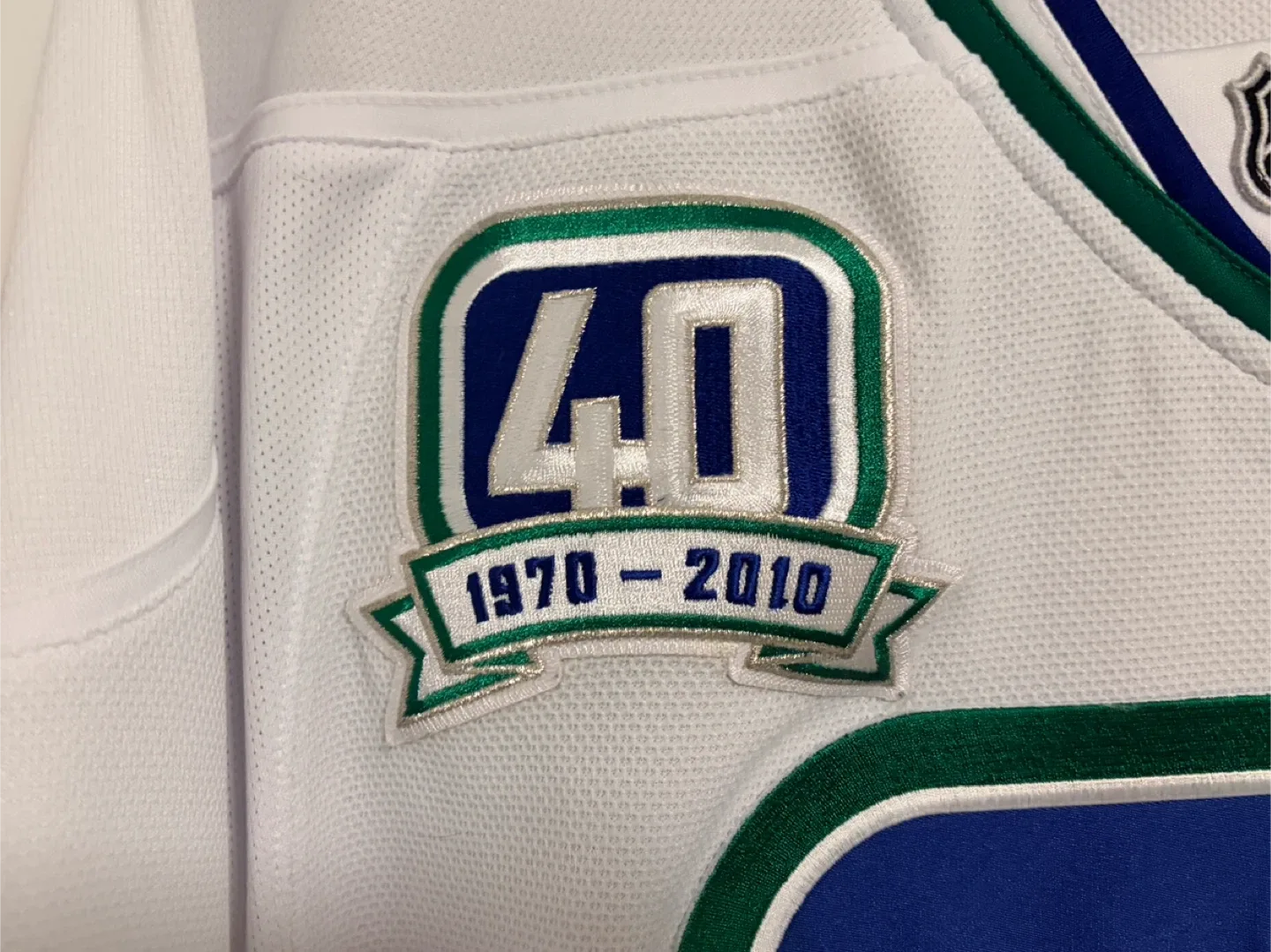 Authentic Reebok Vancouver Canucks 40th Anniversary Jersey XL image indicator(3)