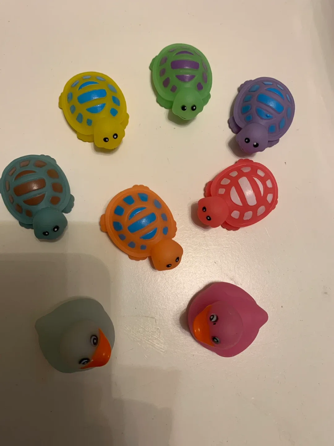 Turtle and Duck Bath Toys