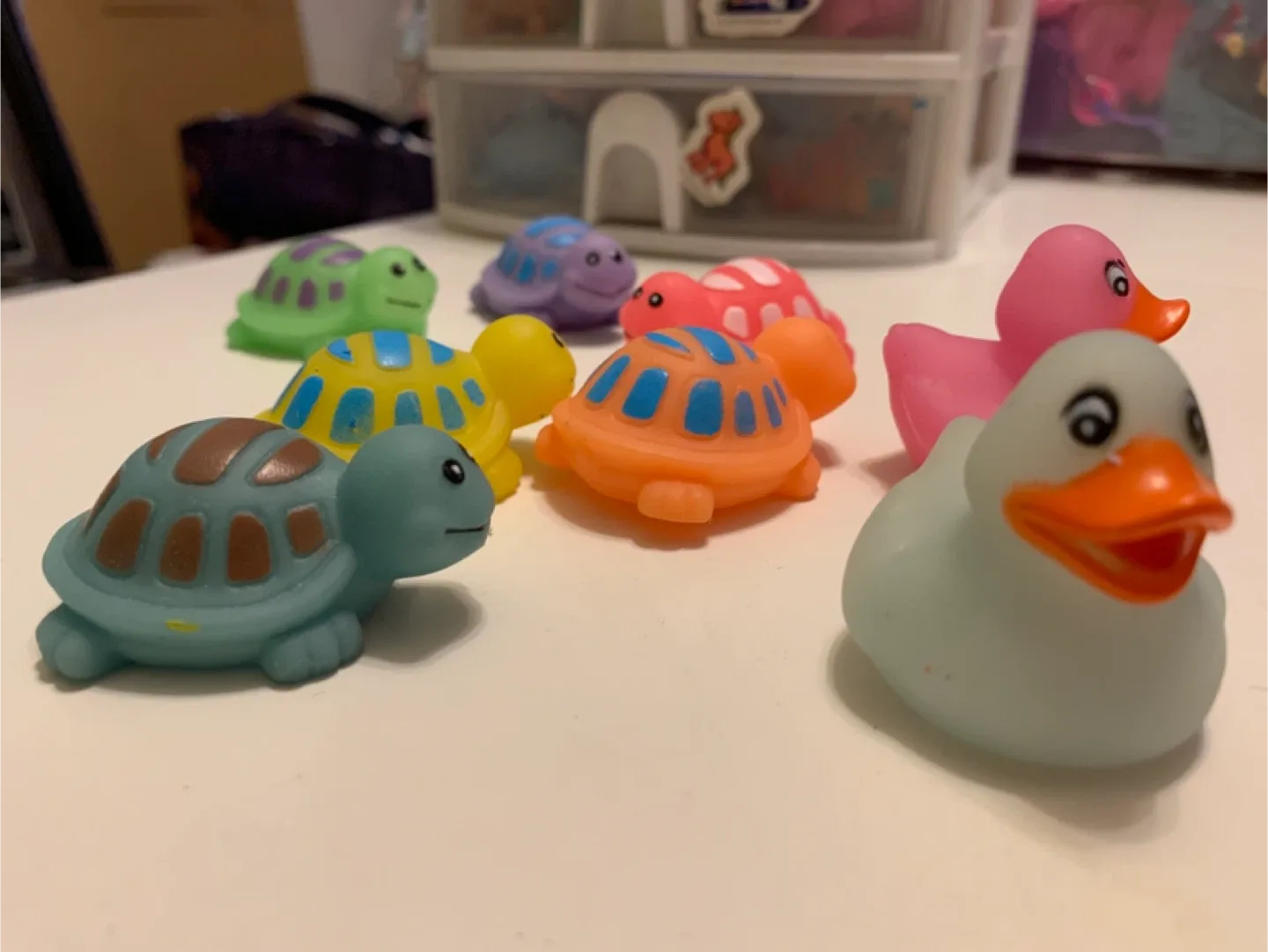 Turtle and Duck Bath Toys image indicator(2)