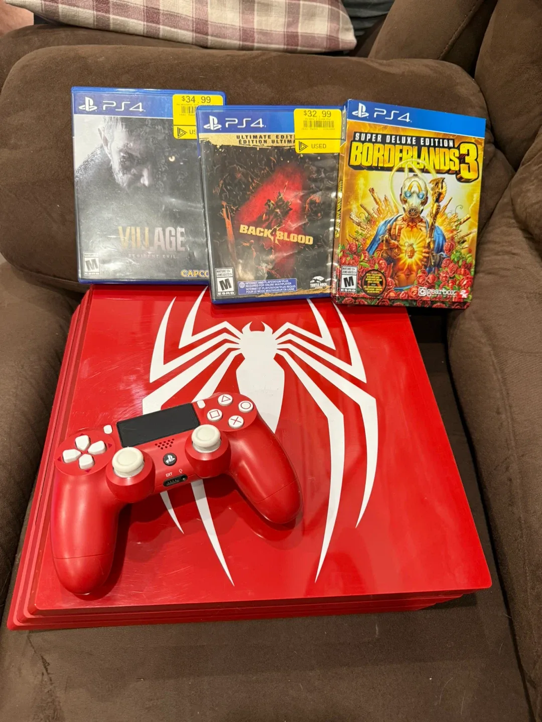 PlayStation 4 Pro Spider-Man Edition with Games