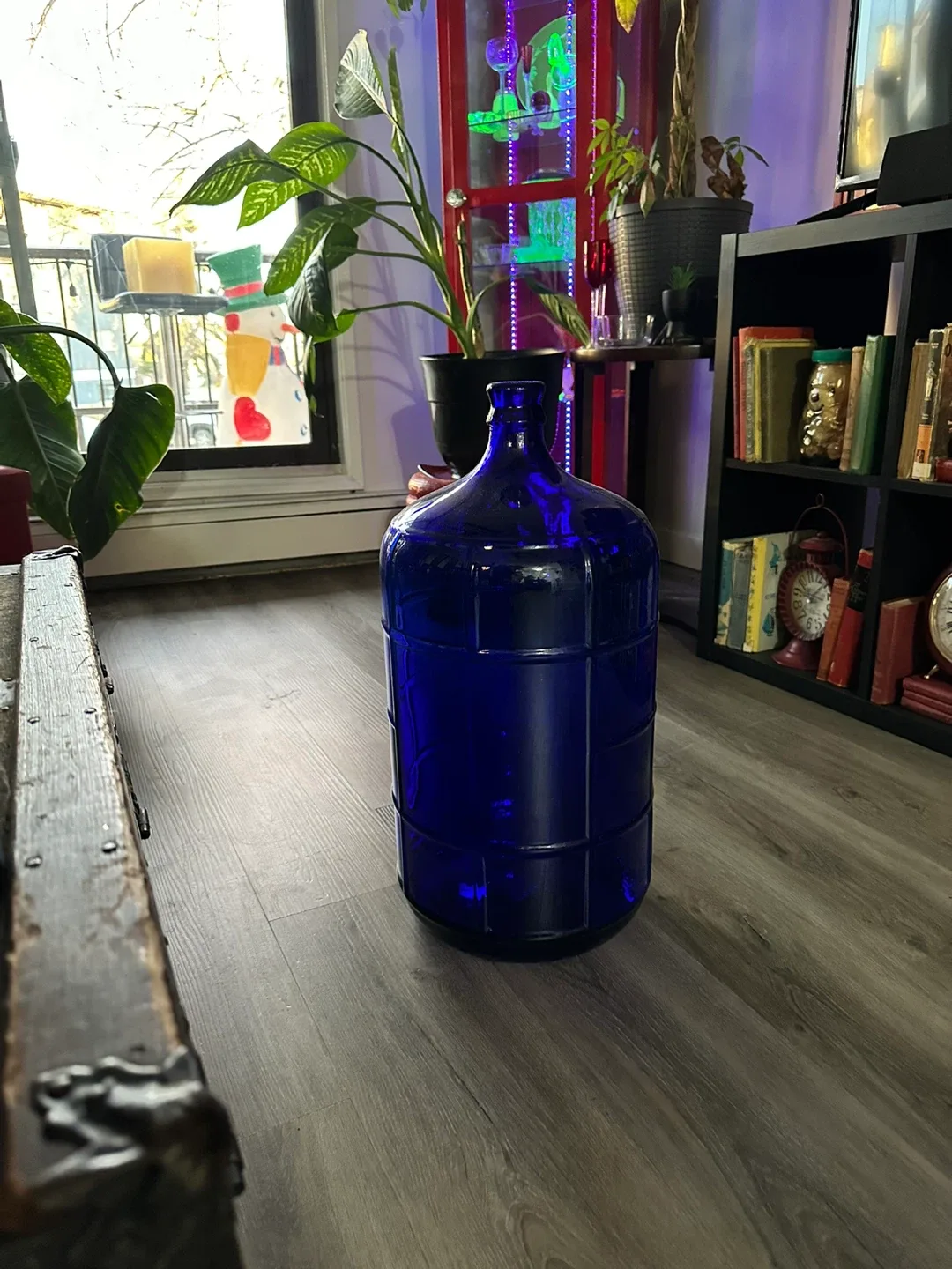 Large colbalt blue carboy