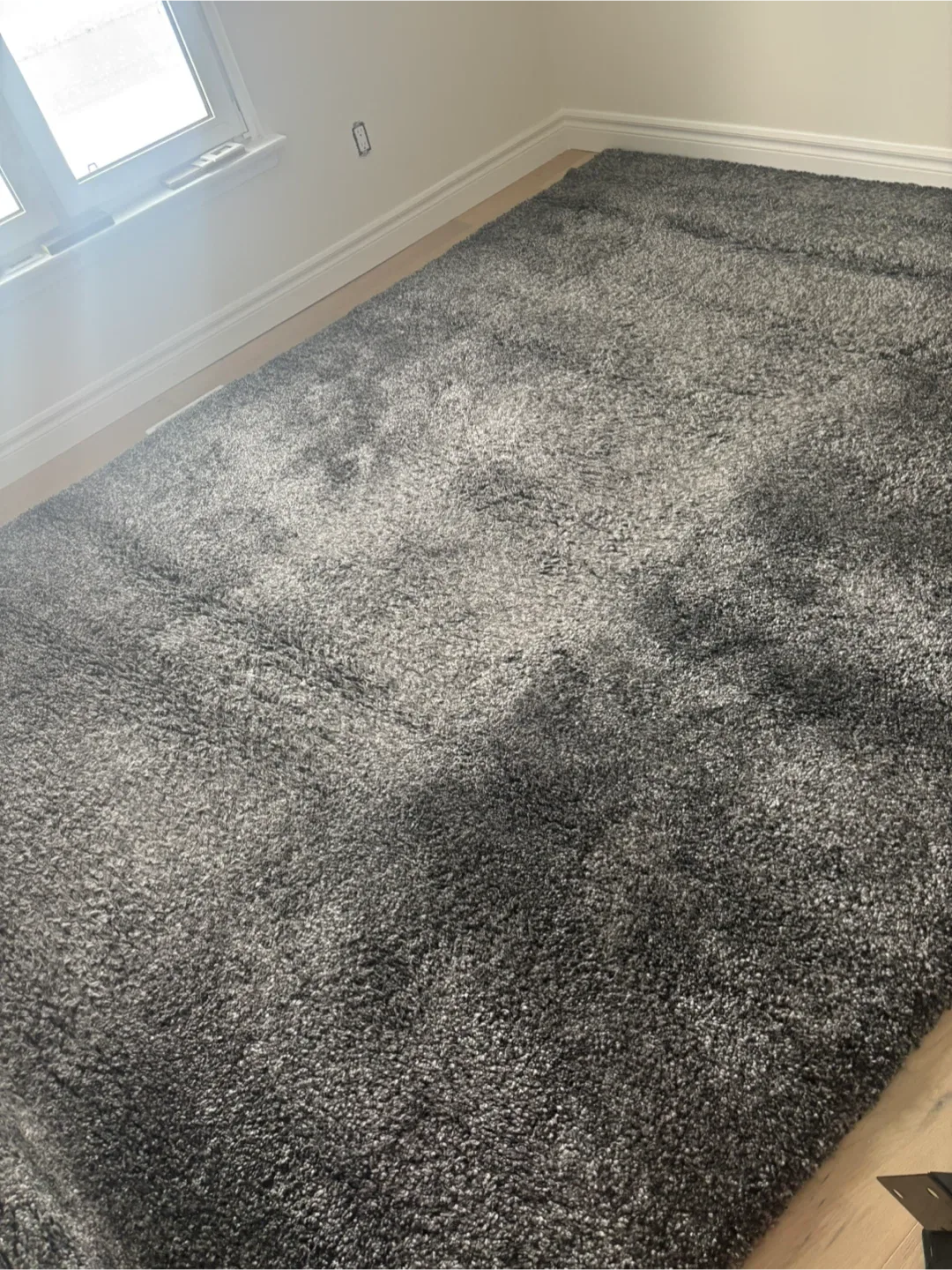 Grey Shag Rug
