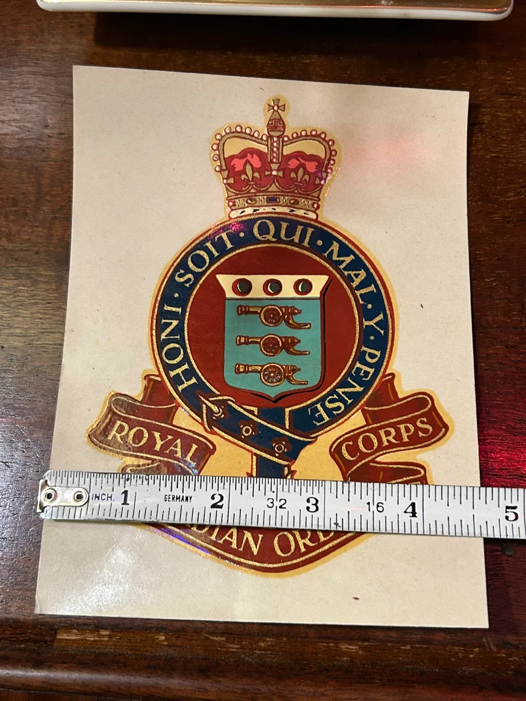 Royal Canadian Ordnance Corps (RCOC) decal Canada military image indicator(5)