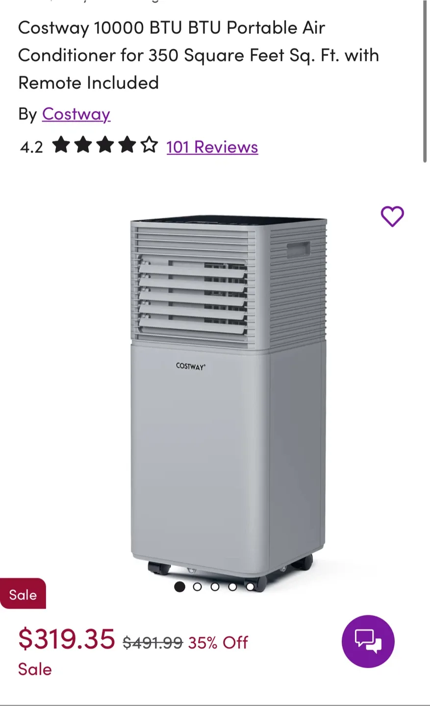 Portable Air Conditioner 10000