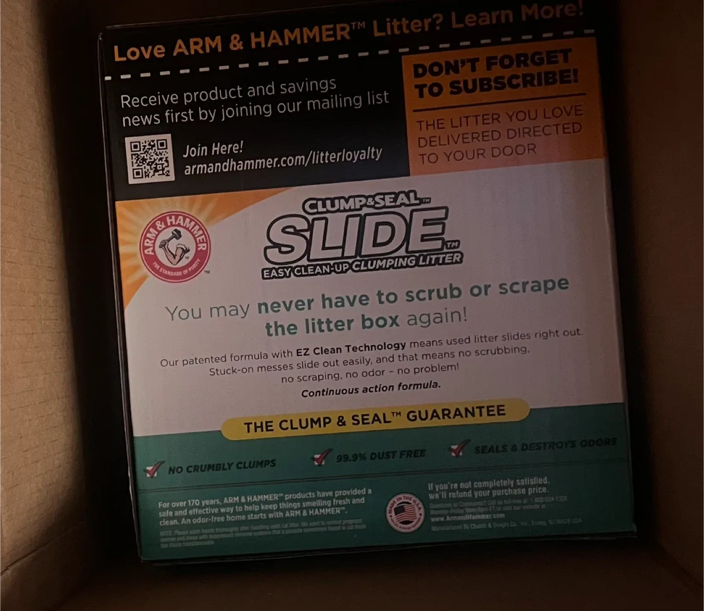 Bundle of 3 | 28 lb Arm & Hammer Clump Cat Litter image indicator(2)