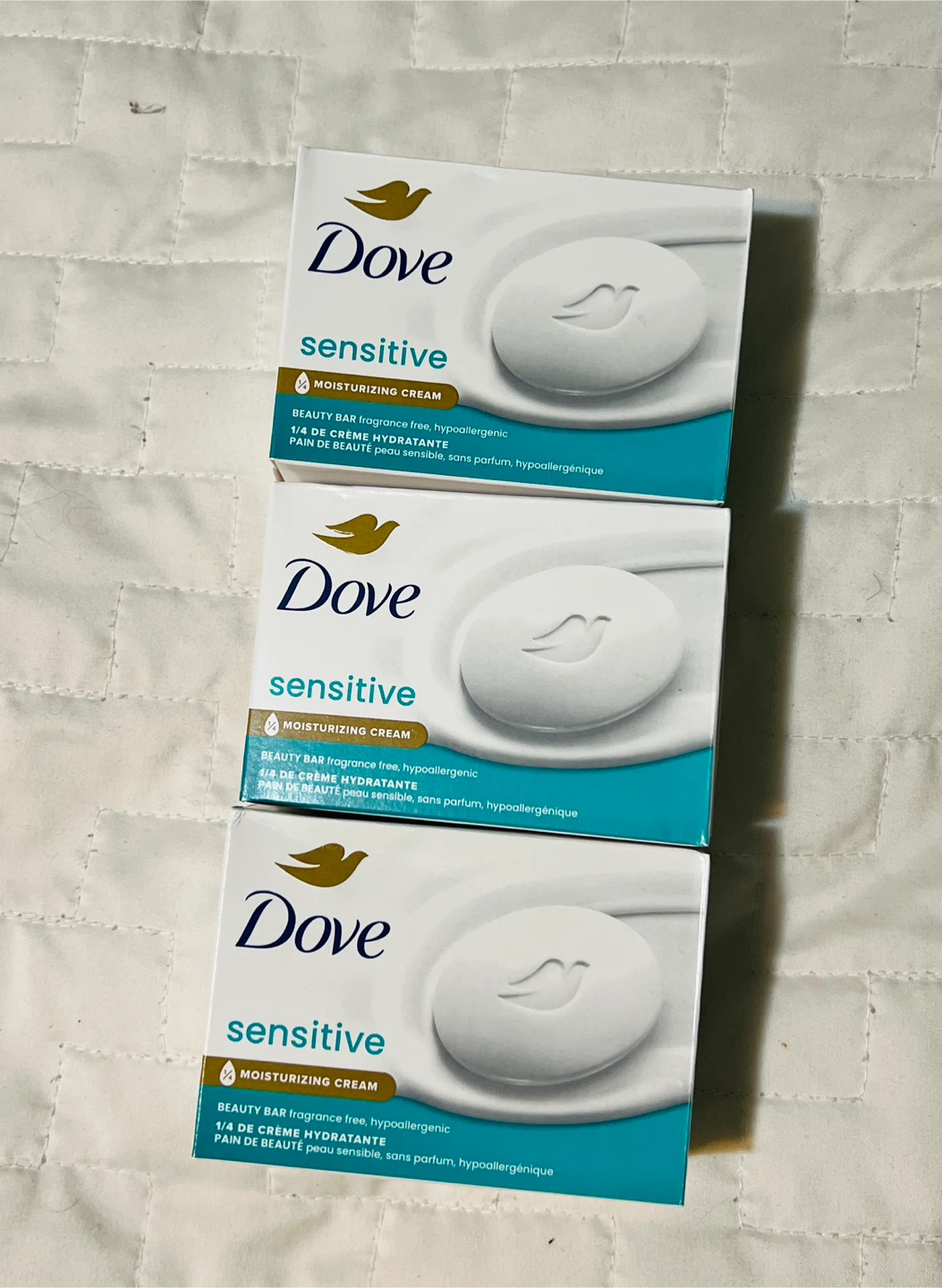 Dove Sensitive Moisturizing Cream Beauty Bar