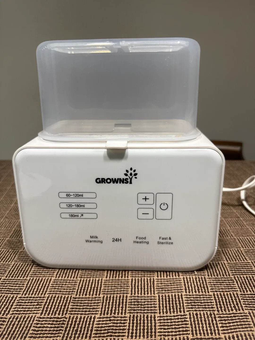 Growsy Baby Bottle Warmer & Sterilizer