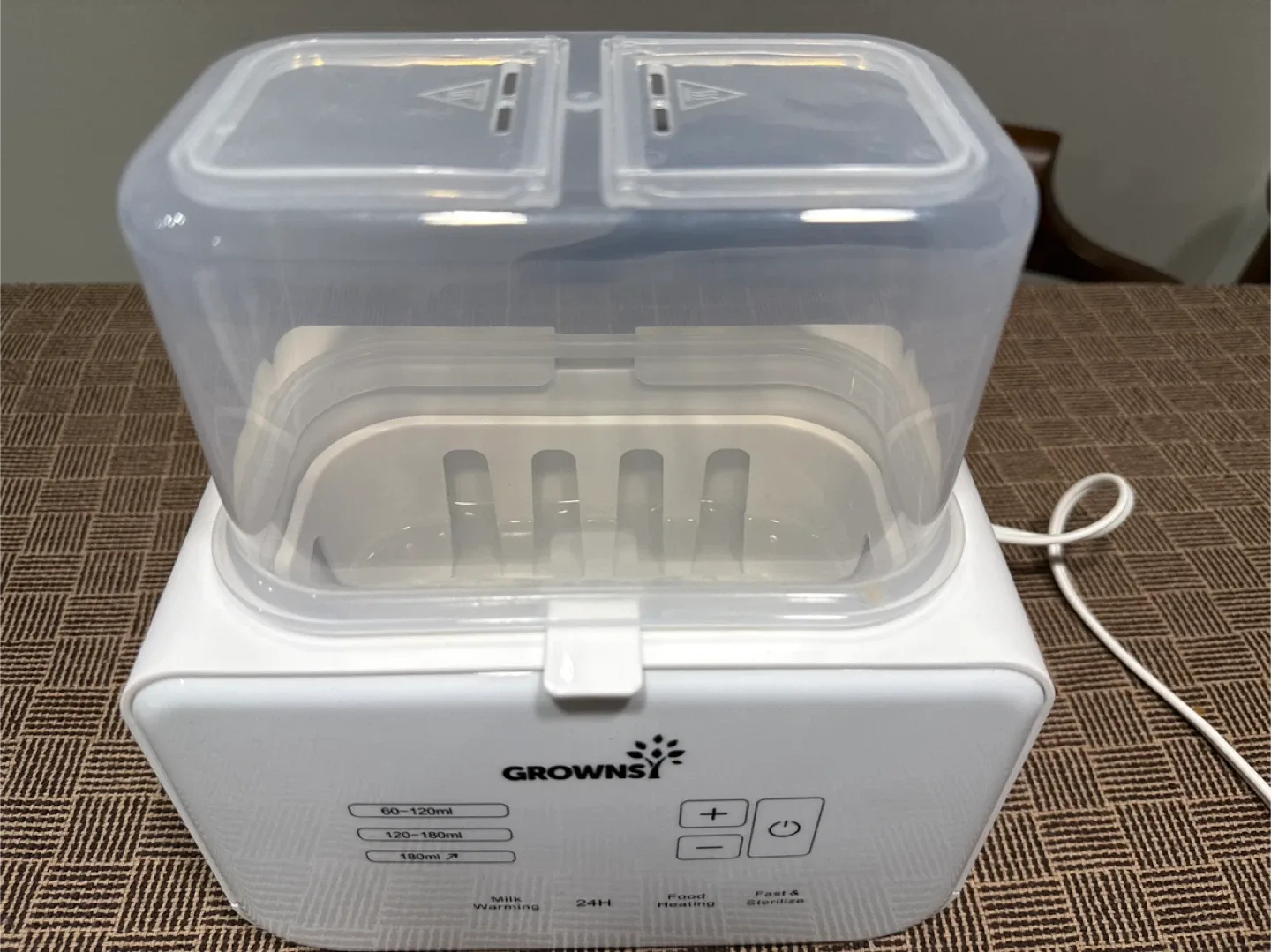 Growsy Baby Bottle Warmer & Sterilizer image indicator(2)