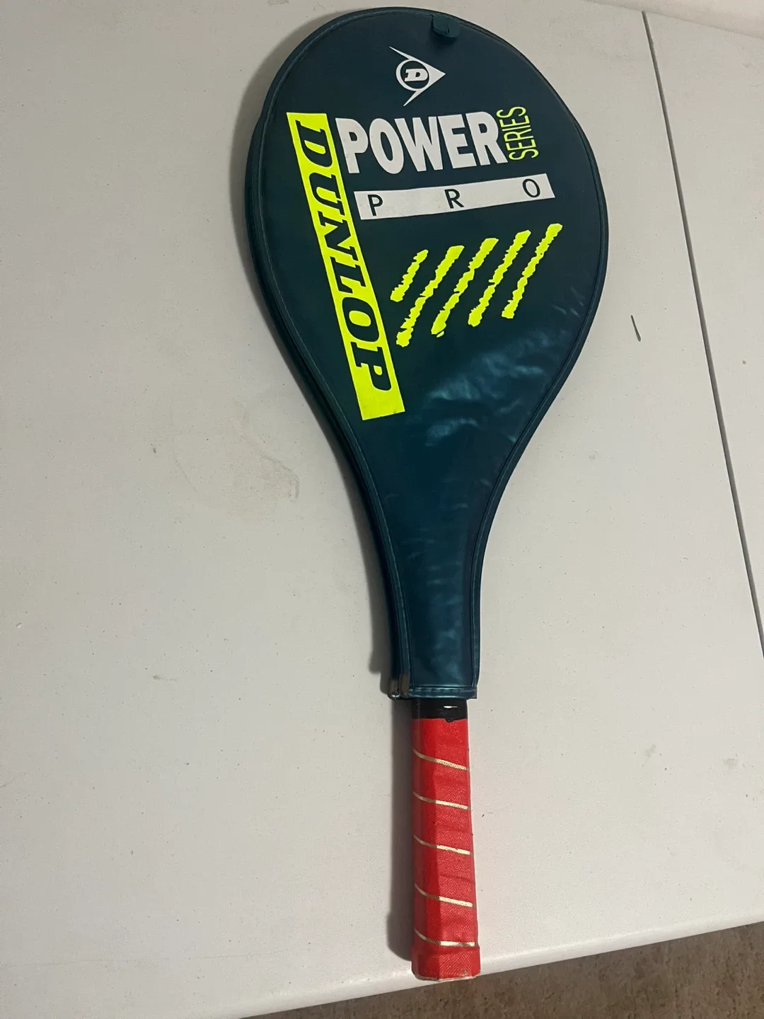 Vintage Winton Tennis Racket with Dunlop Cover