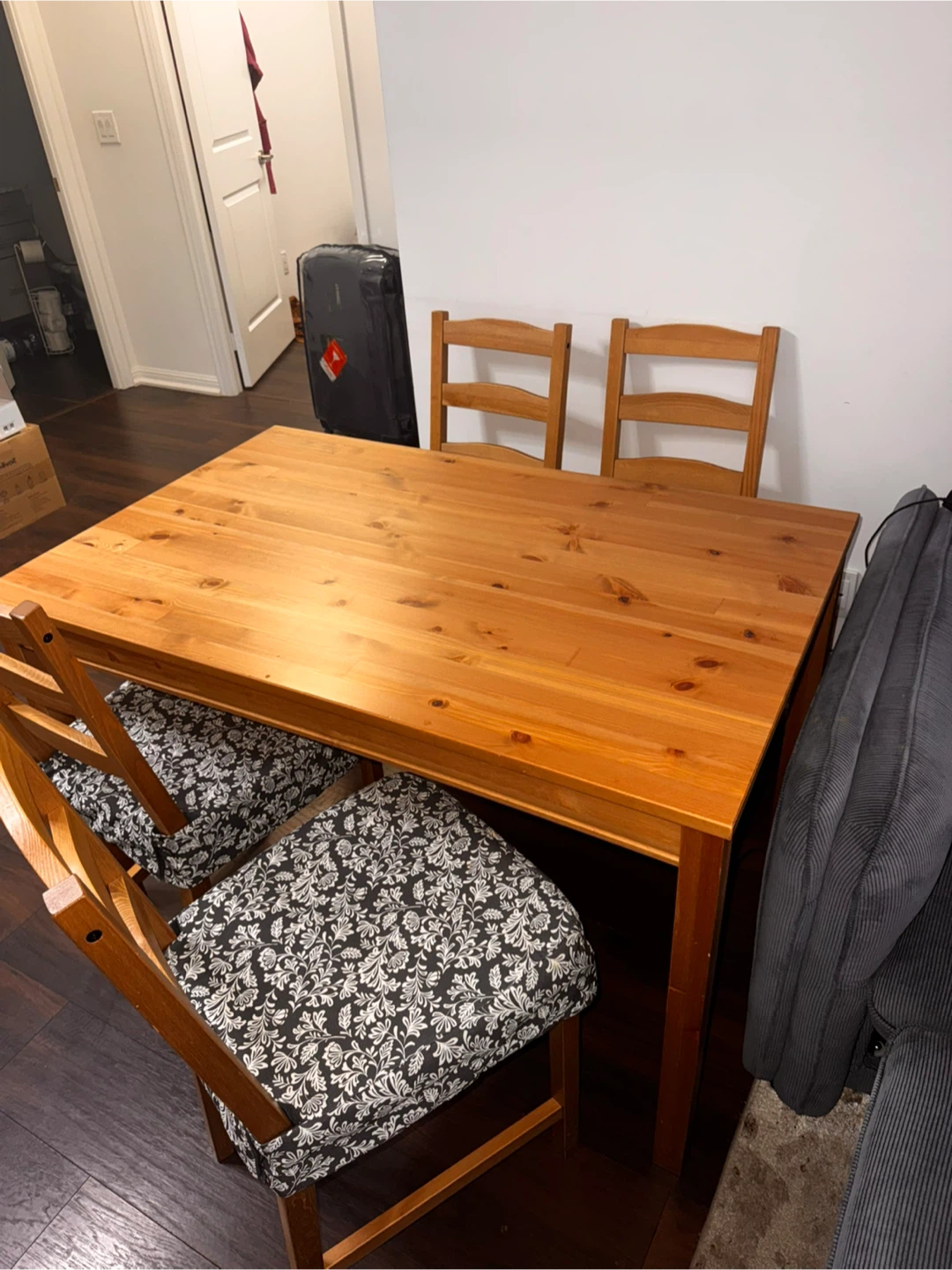 IKEA Dining Table with 4 Chairs - photo 3