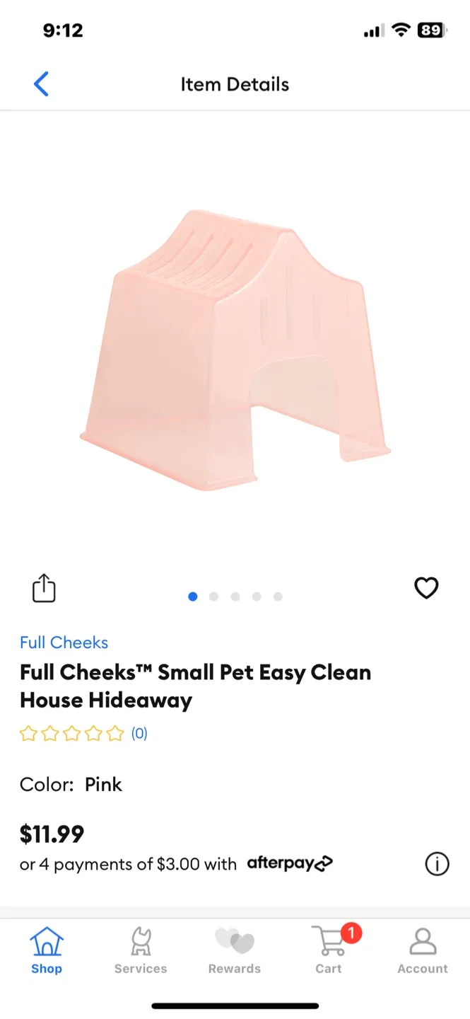 Dwarf Hamster Wheel & Hide image indicator(3)