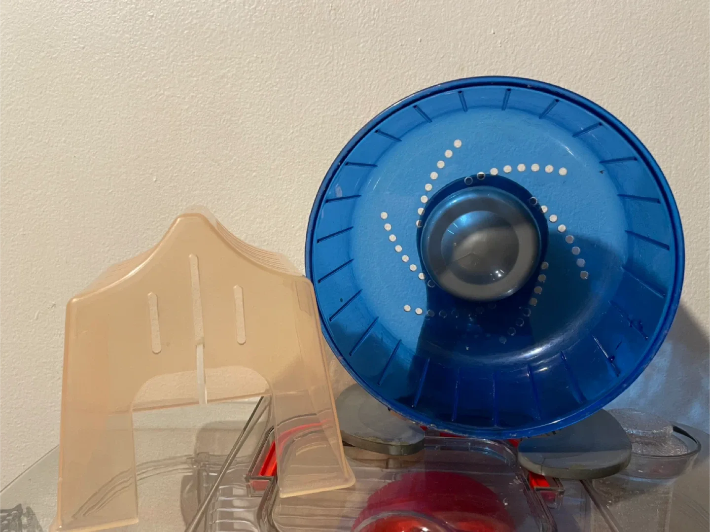 Dwarf Hamster Wheel & Hide