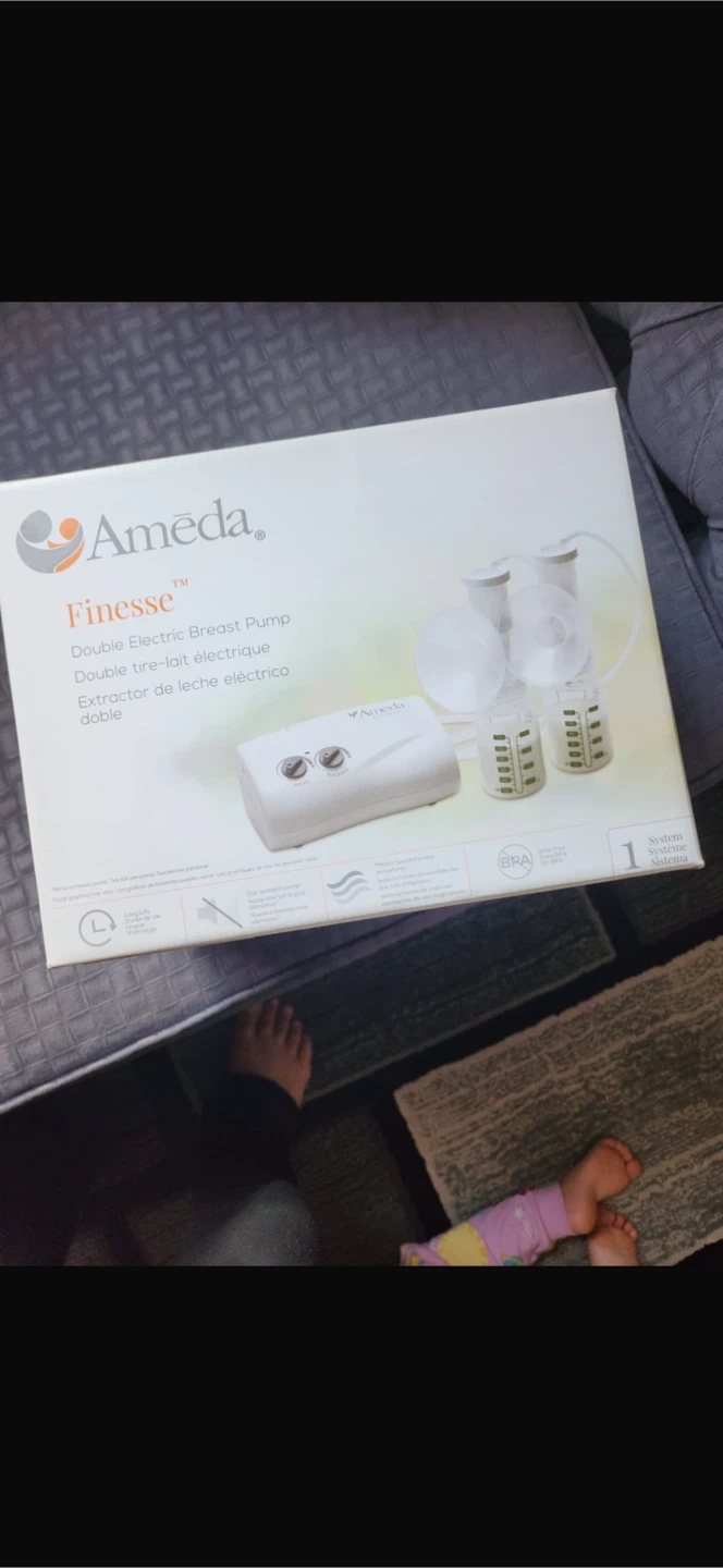 Ameda Finesse Double Electric Breast Pump # cleanout - photo 4