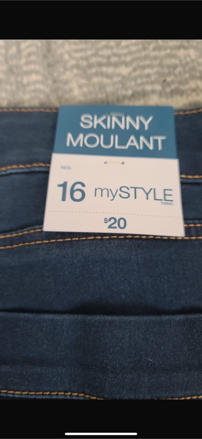 mySTYLE Skinny Jeans - Size 16 # cleanout - photo 3