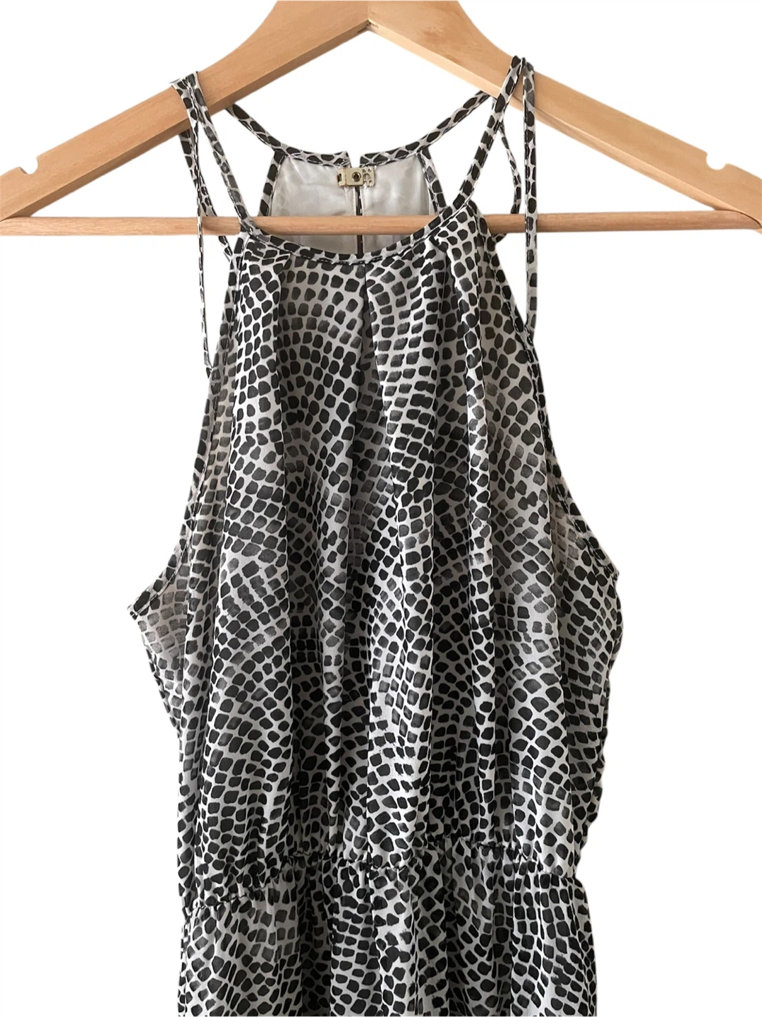H&M Black & White Maxi Dress - photo 3