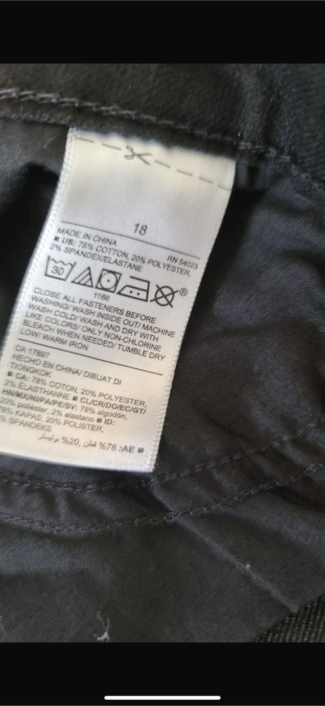 Old Navy Black Pants - Size 18 # cleanout - photo 2