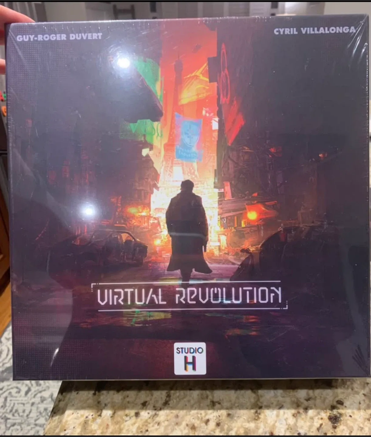Virtual Revolution Board Game - New in Shrink! #Cleanout
