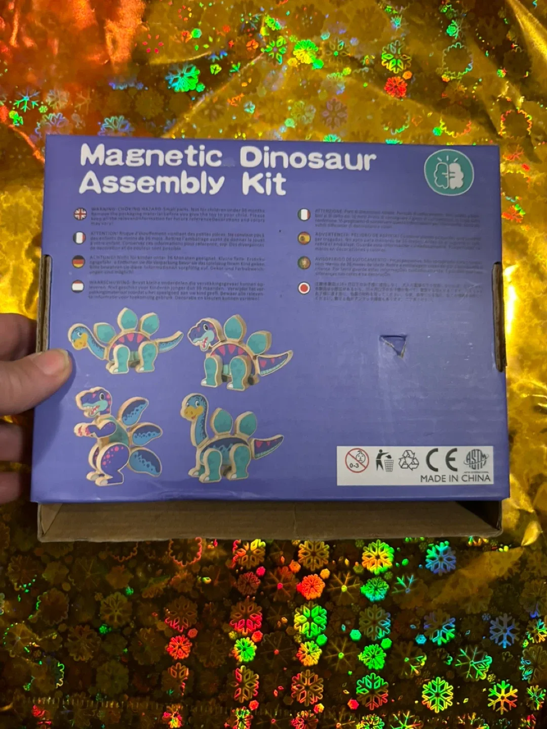 Magnetic Dinosaur Building Block Set 3+ image indicator(2)