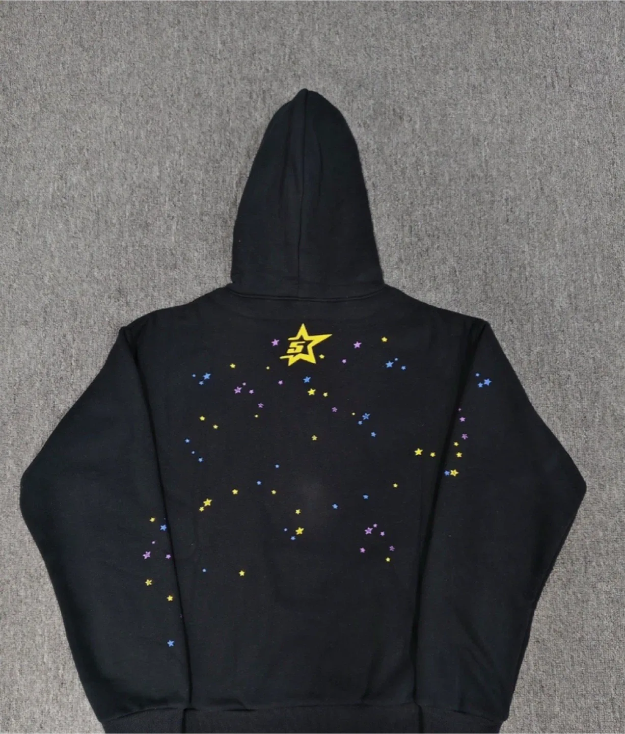 Sp5der Black Hoodie image indicator(3)