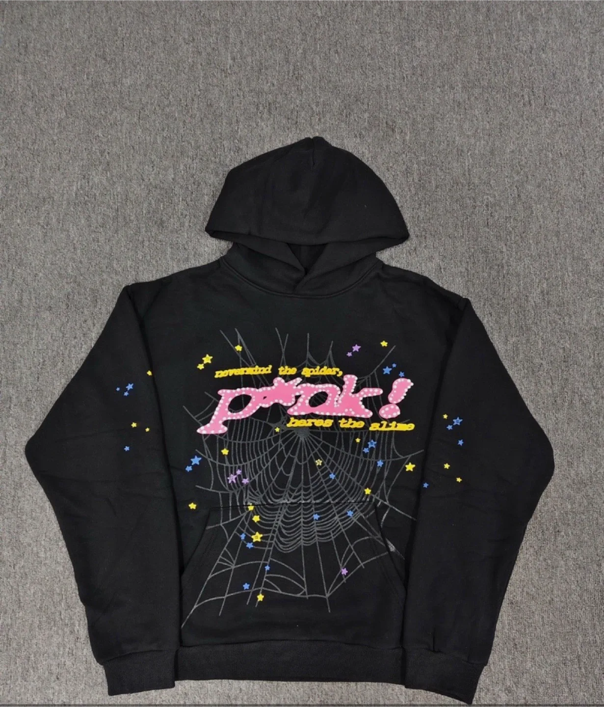 Sp5der Black Hoodie image indicator(2)