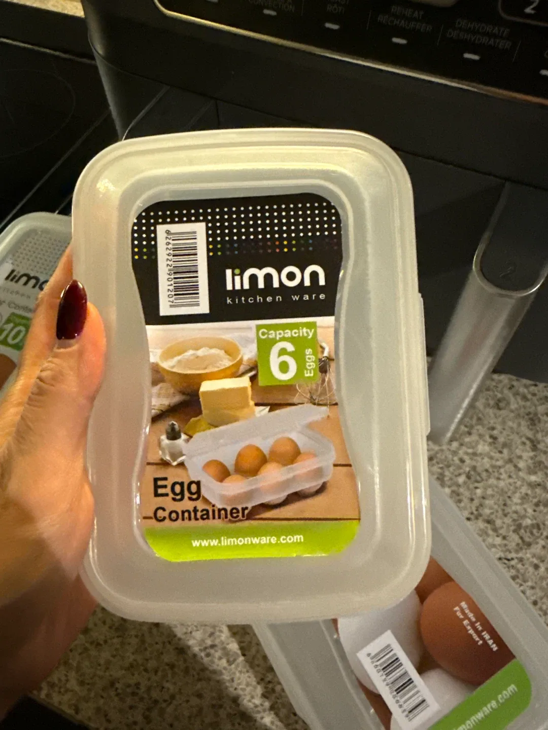 Limon Kitchen Ware Egg Container Set (6 & 10 Eggs) image indicator(4)