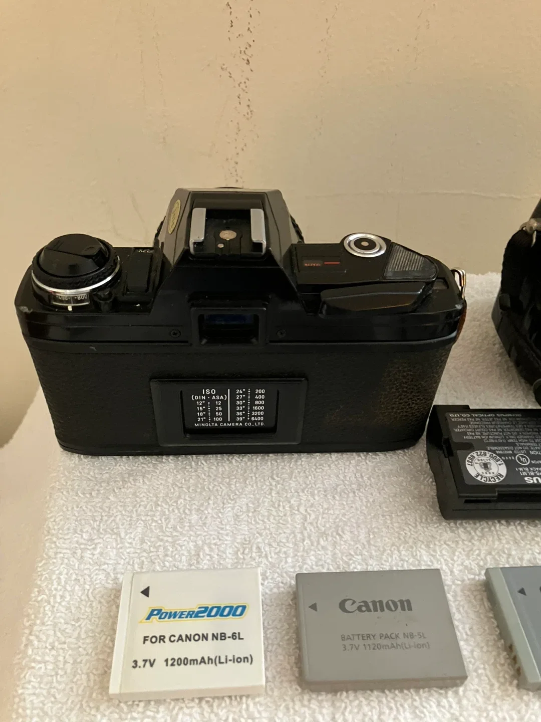 Minolta X-7A & Olympus C-5060 Cameras with Accessories image indicator(9)