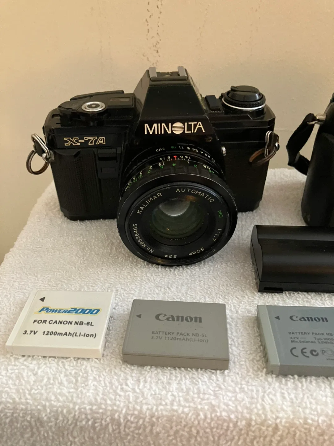 Minolta X-7A & Olympus C-5060 Cameras with Accessories image indicator(2)