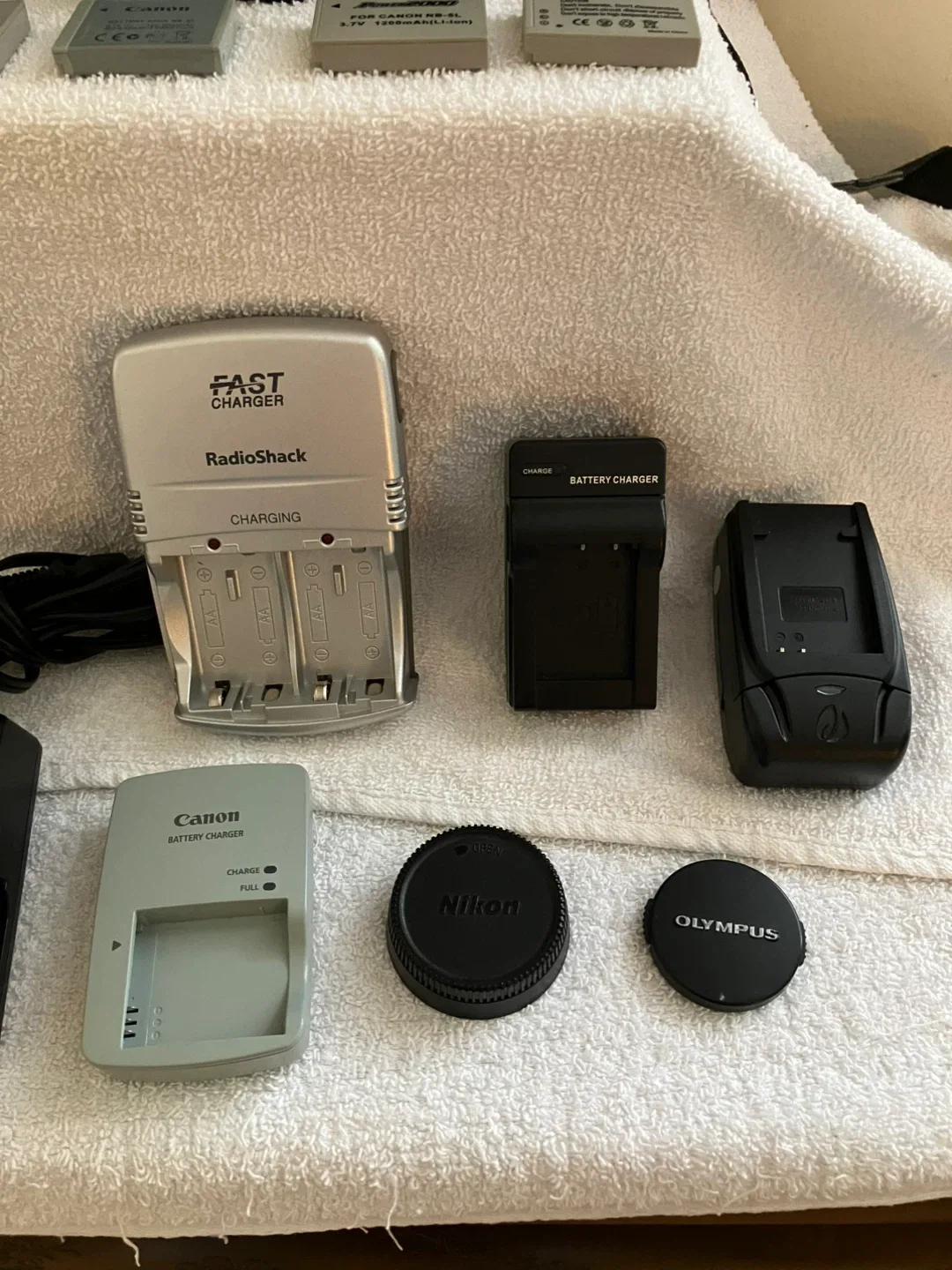 Minolta X-7A & Olympus C-5060 Cameras with Accessories image indicator(5)
