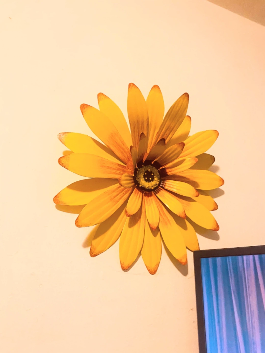 Metal Sunflower Wall Decor
