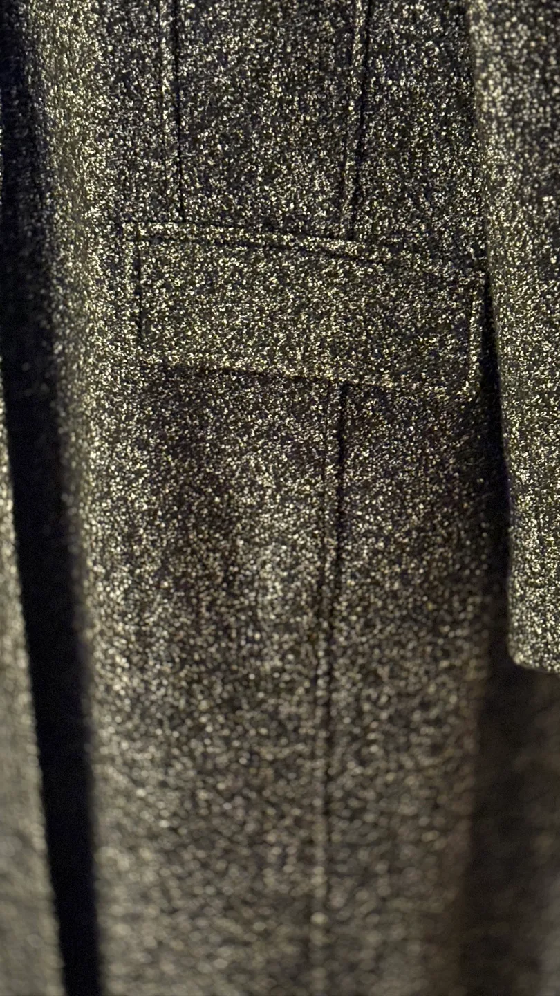 Banana Republic Grey Wool Blend Overcoat image indicator(3)