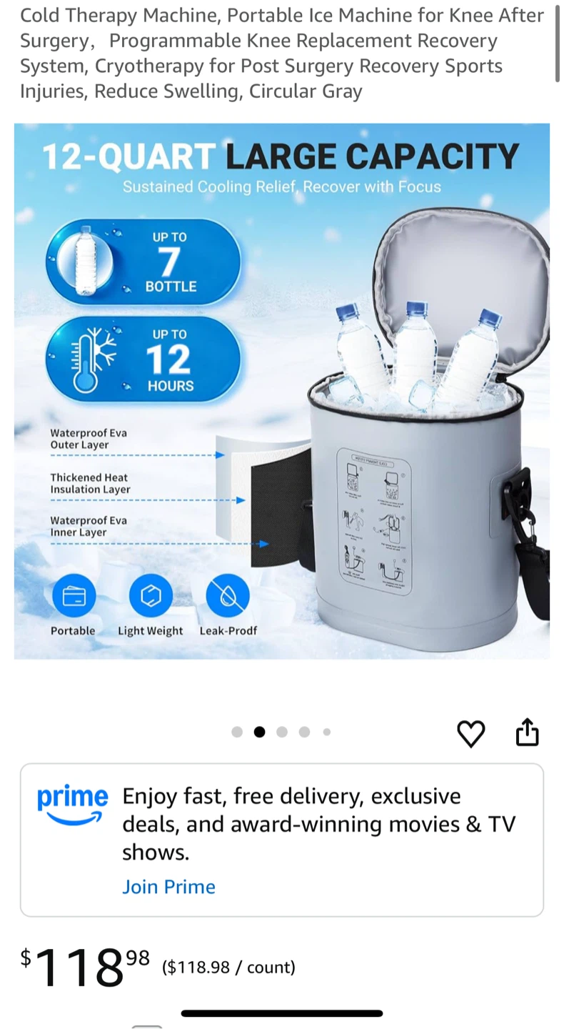 Brand New Cold Therapy Machine - photo 2