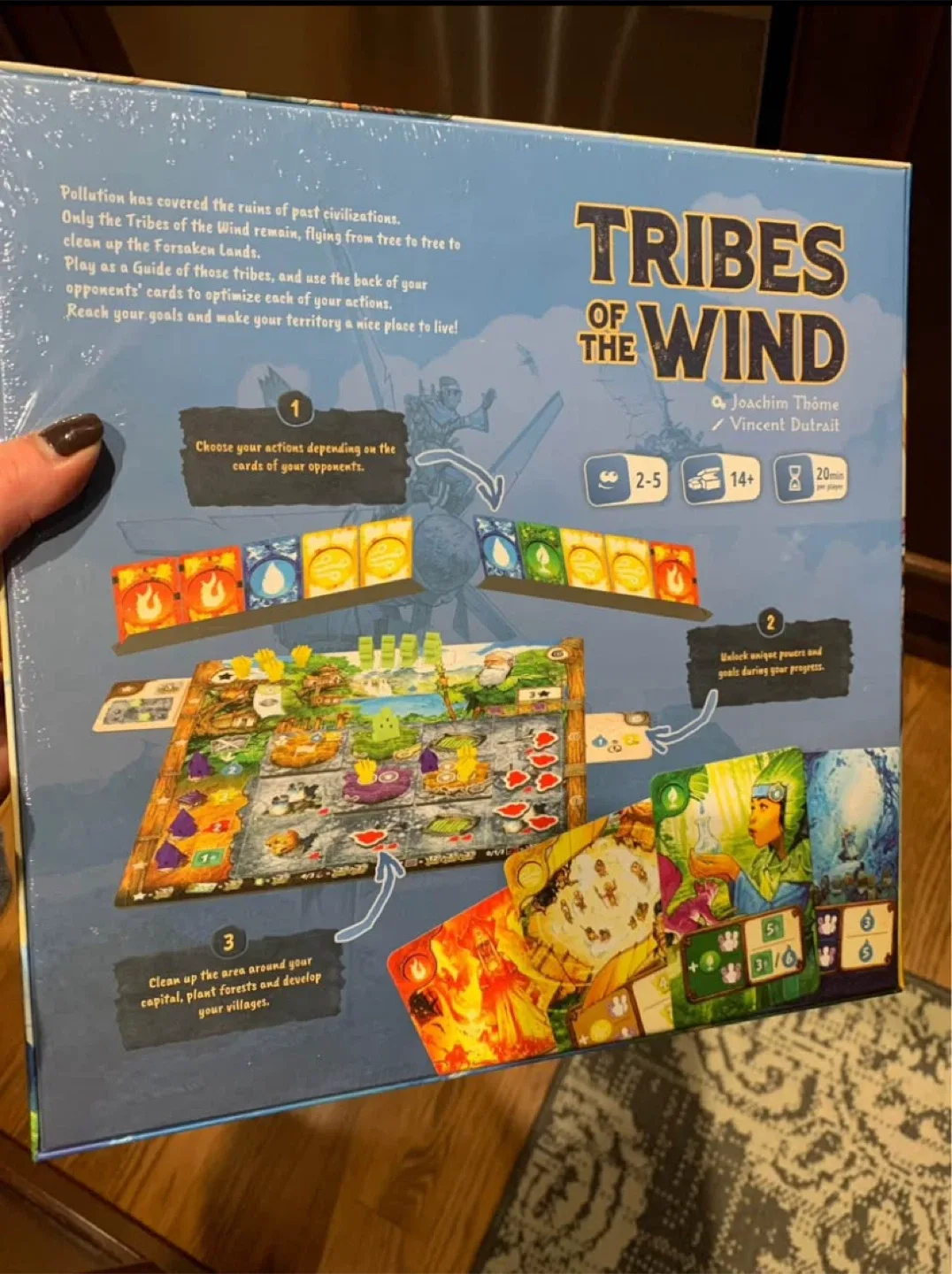 Tribes of the Wind Board Game - New #Cleanout image indicator(2)