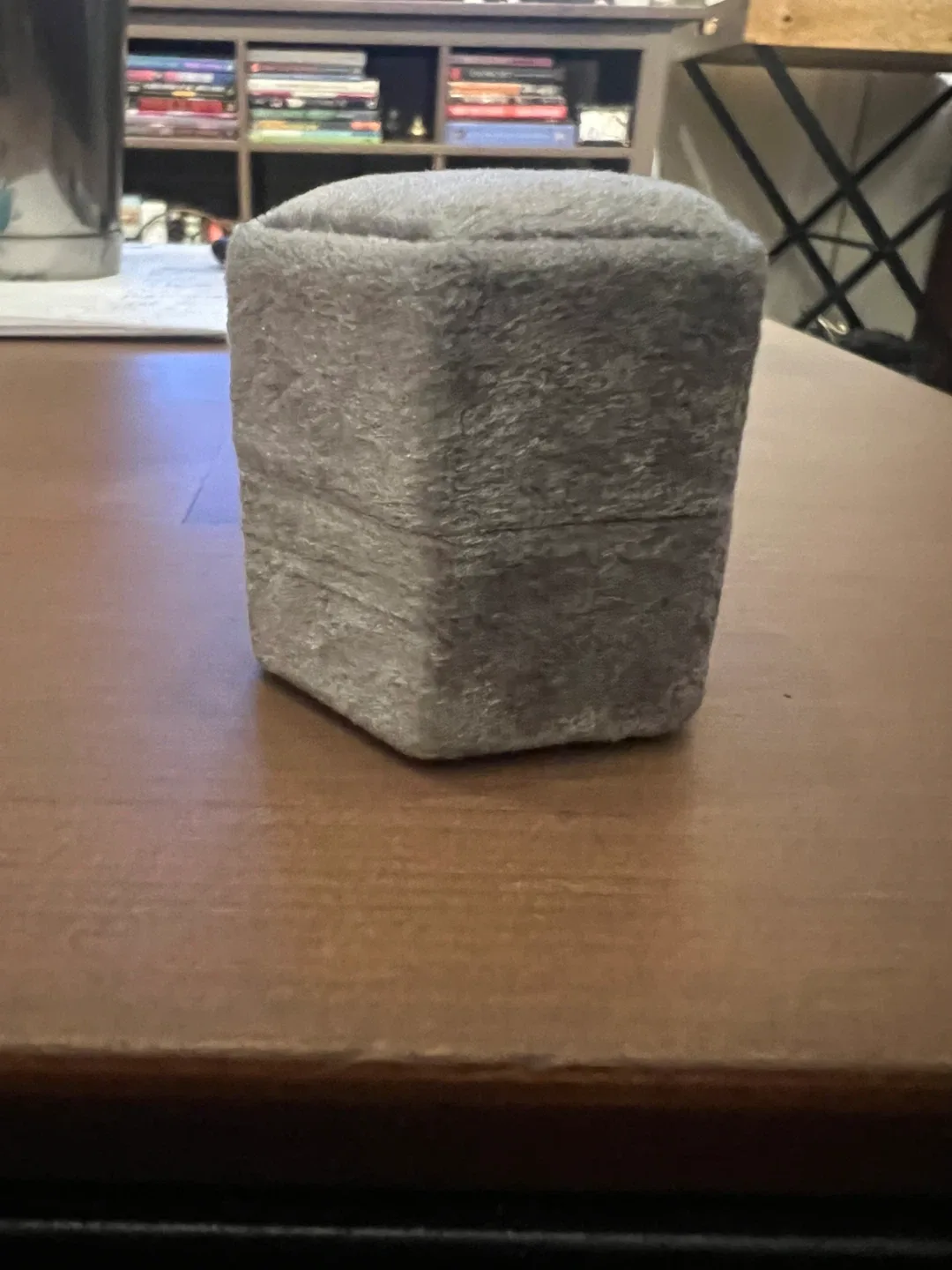 Ring Box - Gray Velvet #Cleanout