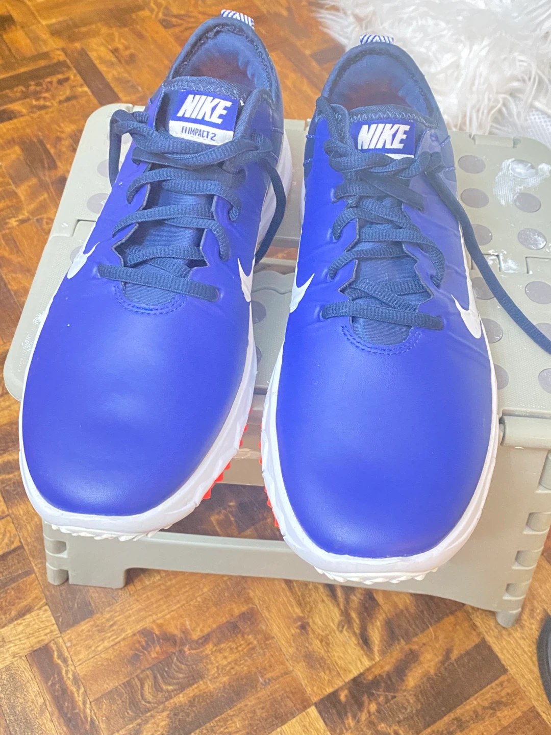 Nike Impact 2 Golf Shoes - Blue - photo 3