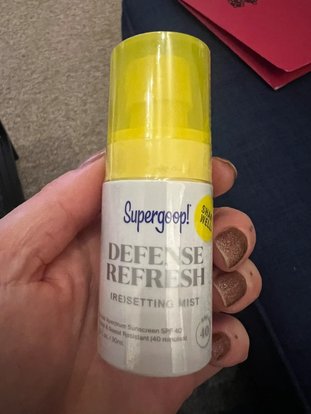 Supergoop! Defense Refresh Resetting Mist SPF 40 #Cleanout
