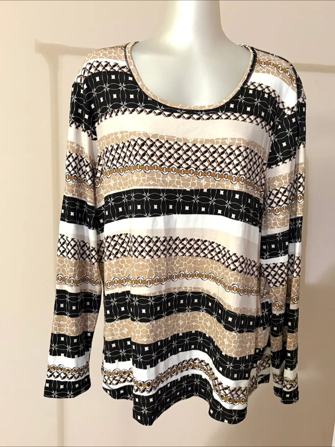 Olsen Long Sleeve Top - XL - Size 16