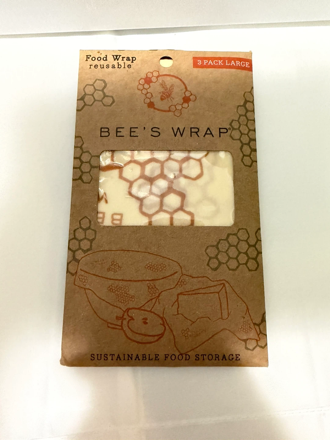 Bee's Wrap Reusable Food Wrap - 3 Packs - photo 4