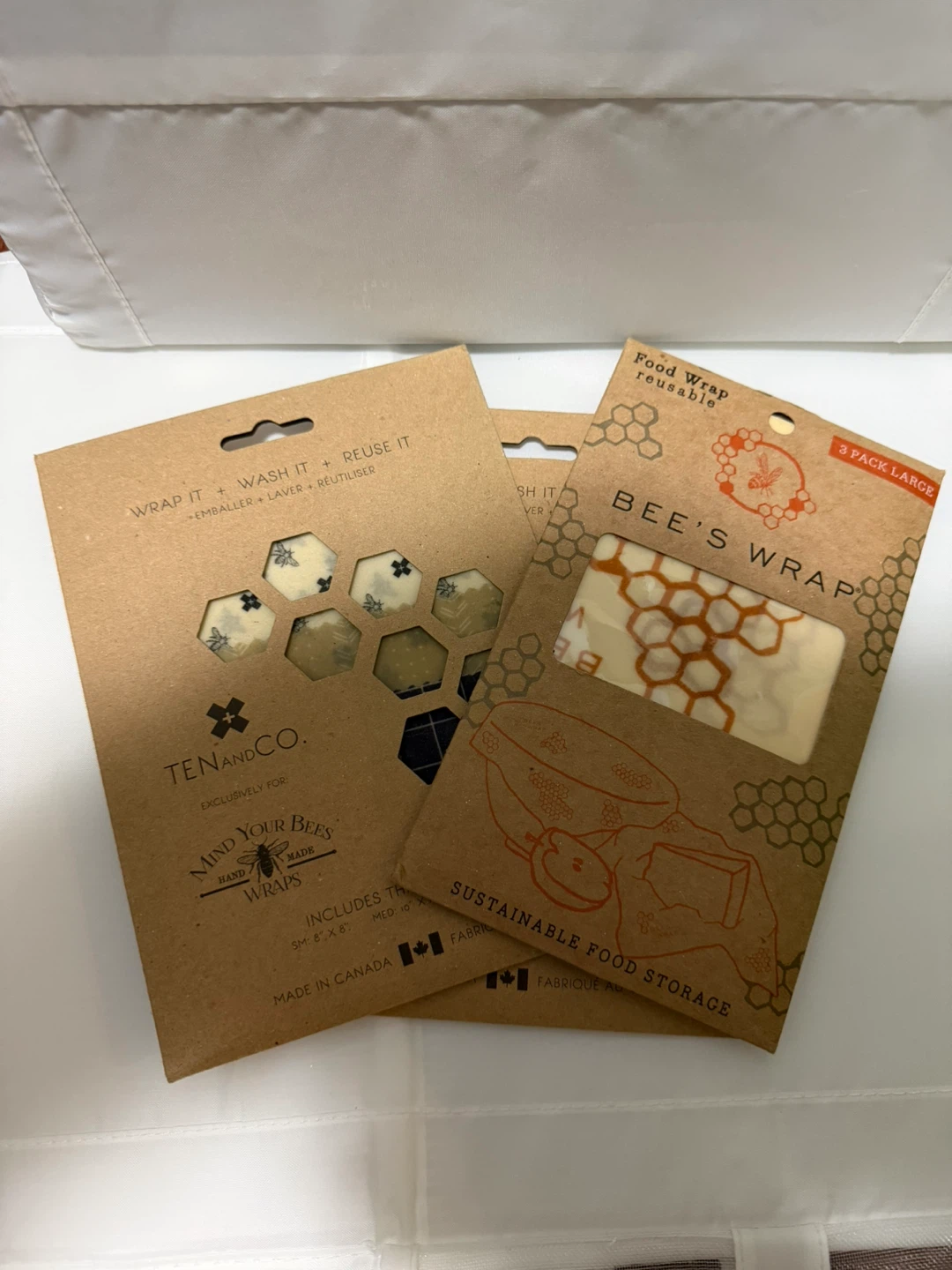 Bee's Wrap Reusable Food Wrap - 3 Packs