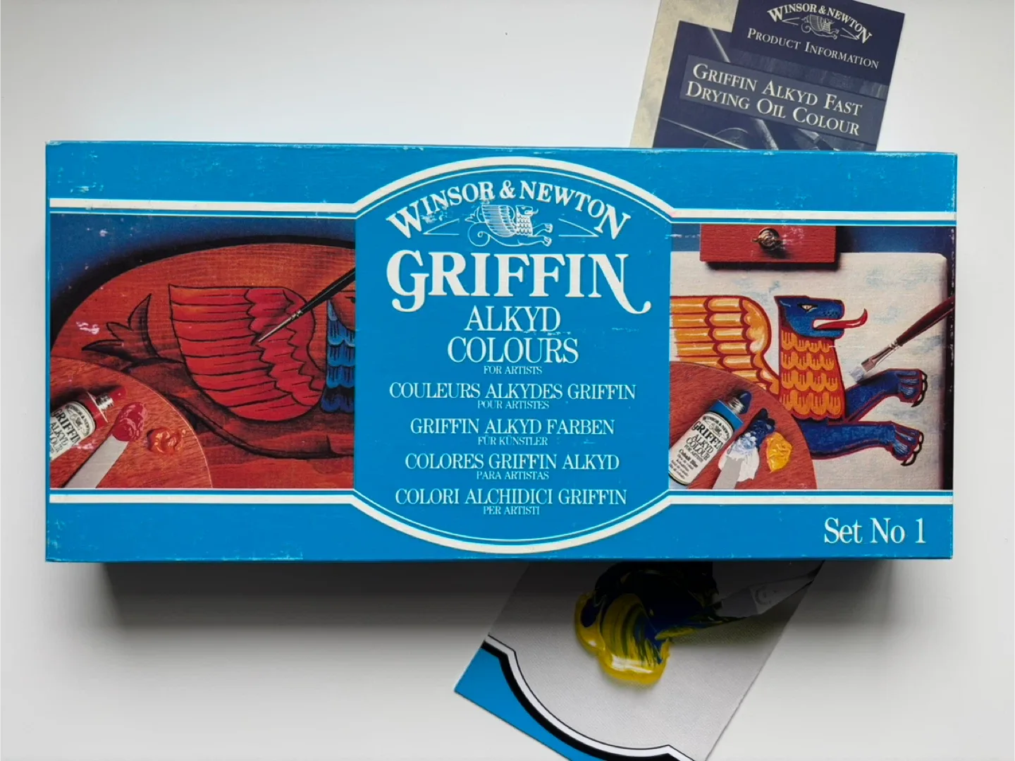 Winsor & Newton Griffin Alkyd Colour Set No 1 image indicator(5)