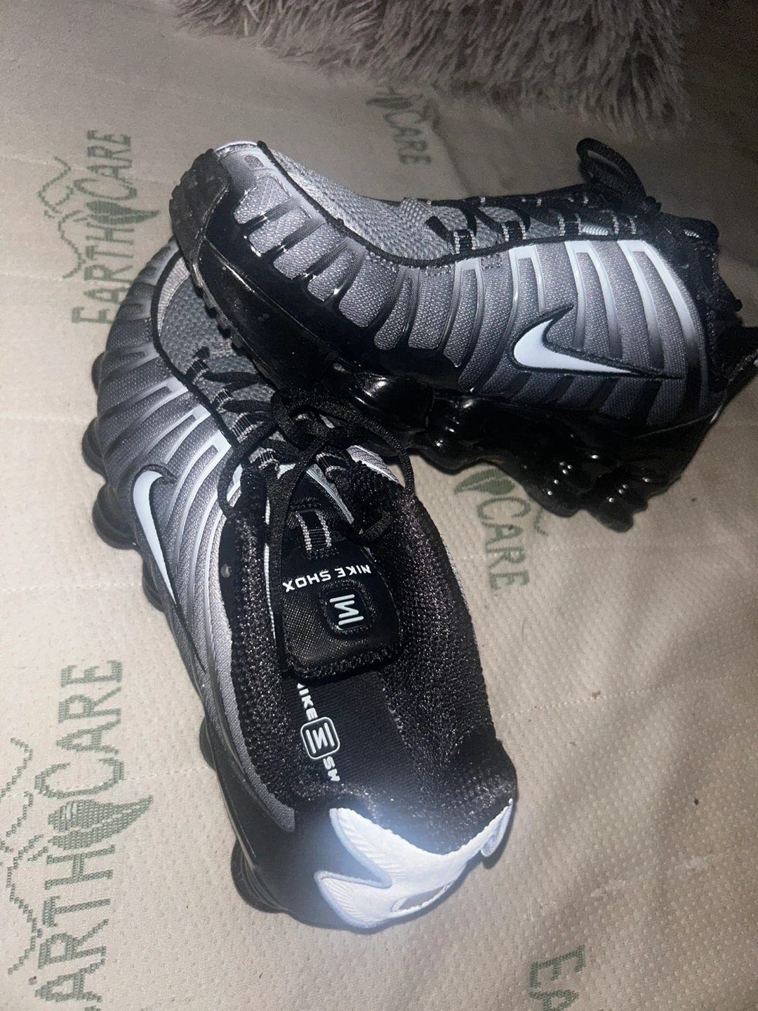 Nike Shox TL Black/Celestine Blue - Cool Grey, Size 9.5