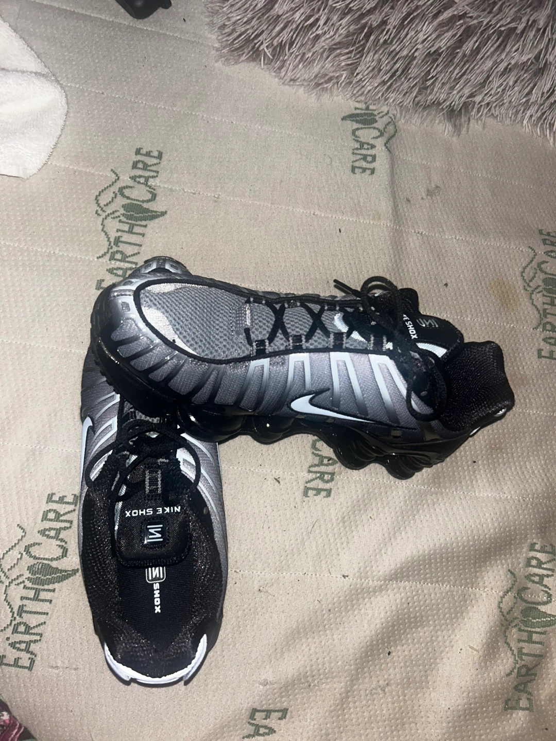 Nike Shox TL Black/Celestine Blue - Cool Grey, Size 9.5 - photo 3