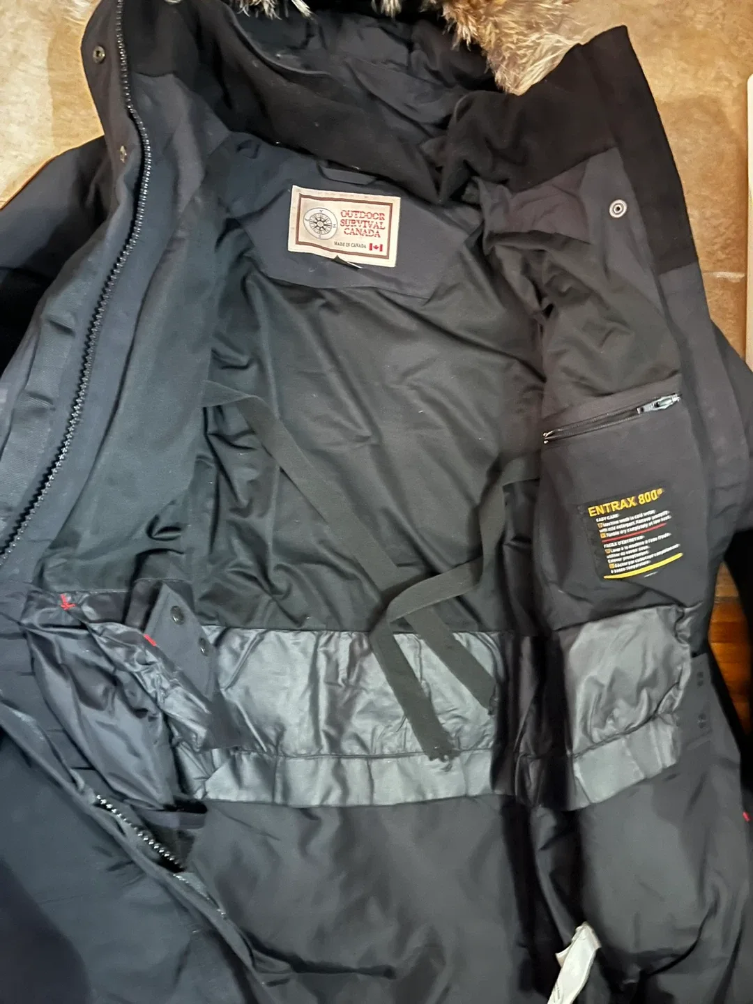 Outdoor Survival Canada (OSC) Black Parka (S) image indicator(2)